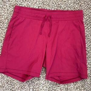 Tuff Athletics Women’s Pink Drawstring Active Shorts – Size M